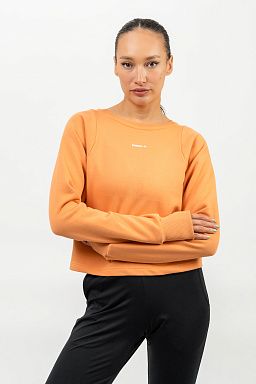 Crop Crew Neck Sweatshirt GYM SPIRIT